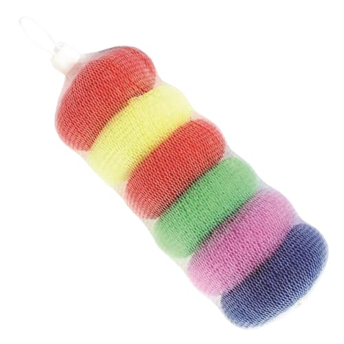 Nylon Scrubber, Round, Assorted Colors